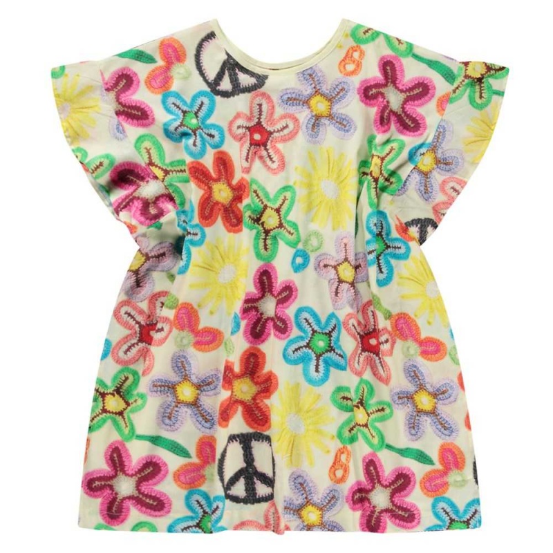 Molo Cayla Tytöille Dresses Flower Peace | FI0000187