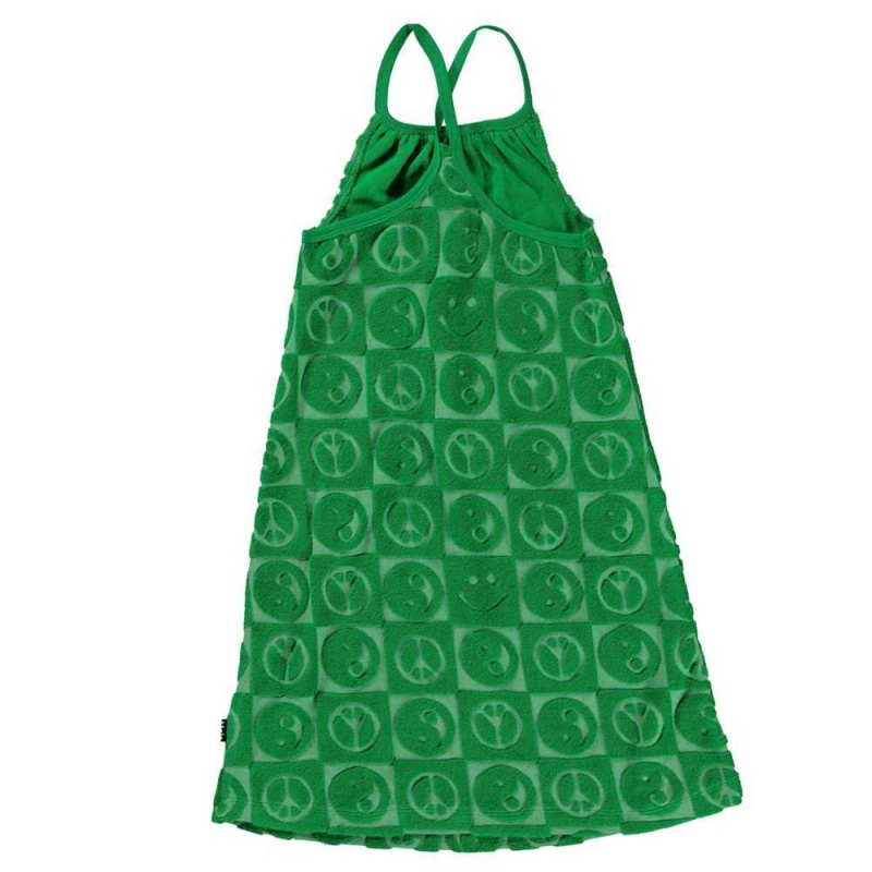 Molo Charming Tytöille Dresses Bright Green | FI0000181