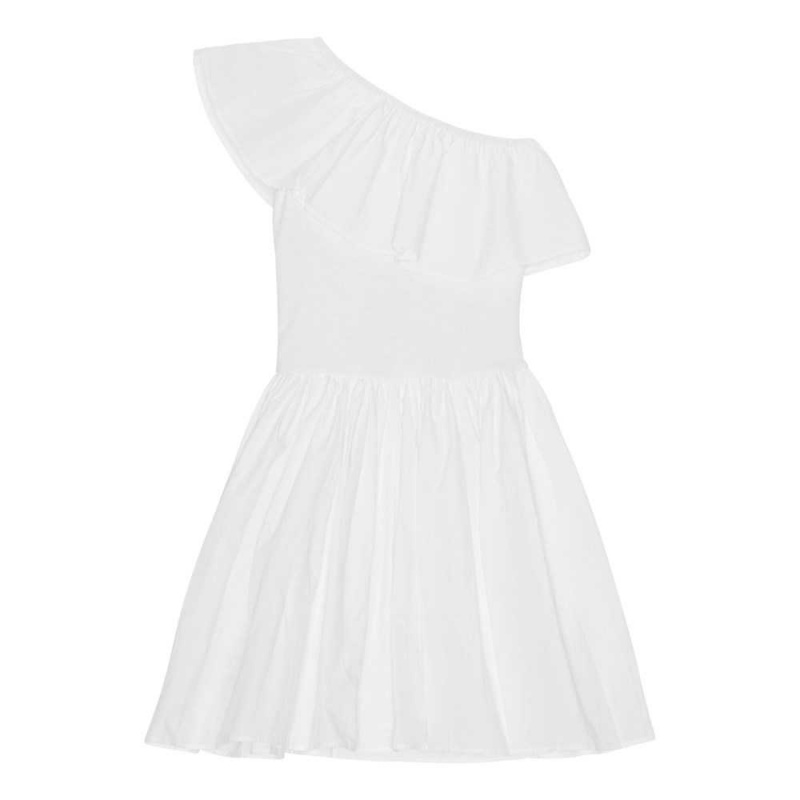 Molo Chloey Tytöille Dresses White | FI0000211