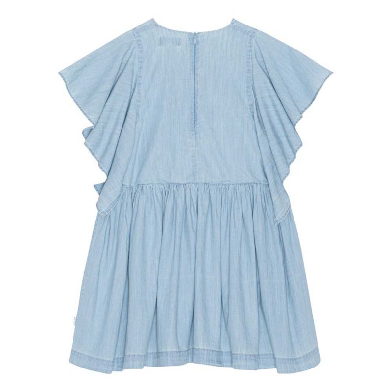 Molo Christiana Tytöille Dresses Summer Wash Indigo | FI0000283