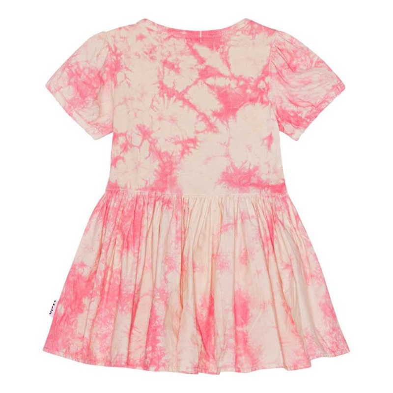 Molo Cibi Tytöille Dresses Rose Tie Dye | FI0001298