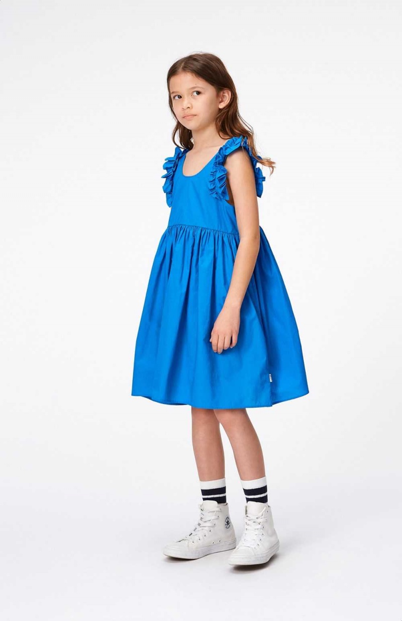 Molo Cicely Tytöille Dresses Retro Blue | FI0000208