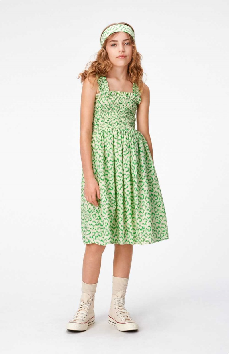 Molo Cippe Tytöille Dresses Green Leo | FI0000218