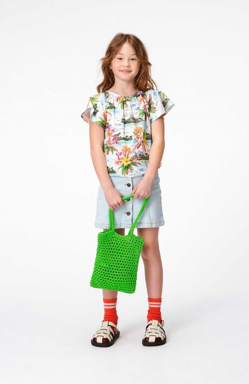 Molo Crochet Bag Bags Classic Green | FI0000896