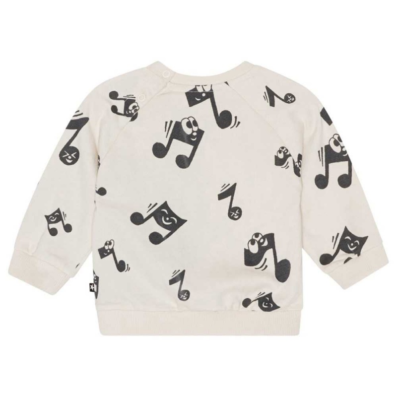 Molo Disc Tytöille Sweatshirts Cardigans Happy Notes | FI0001404