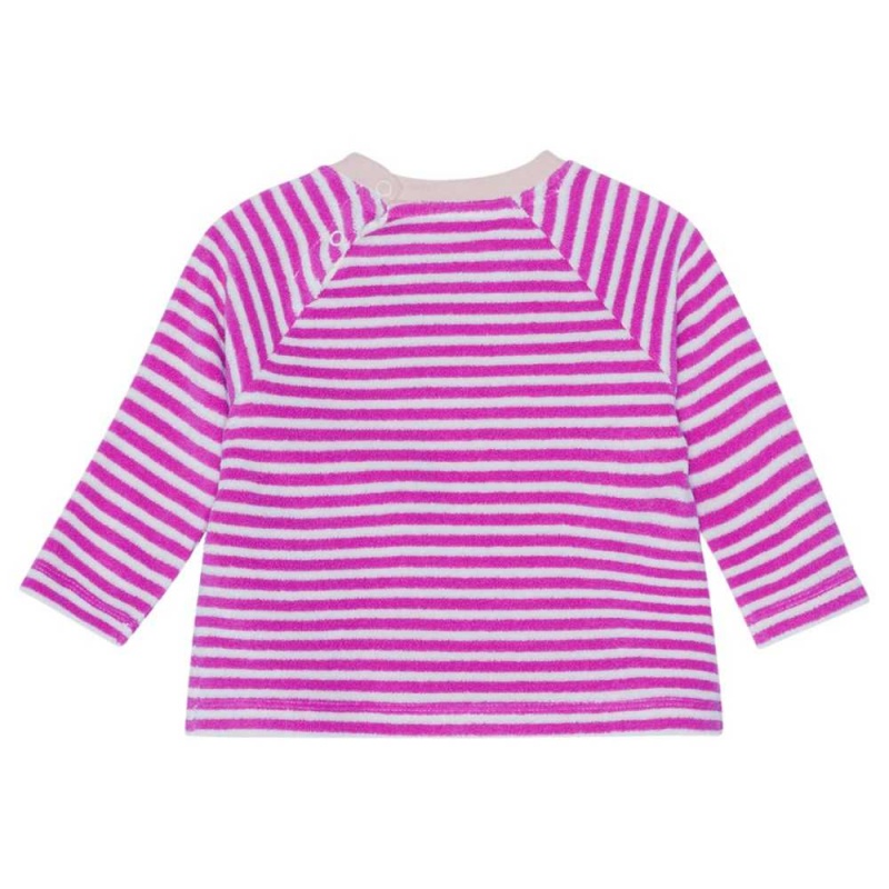 Molo Dora Tytöille Sweatshirts Cardigans Purple Shell Stripe | FI0001400