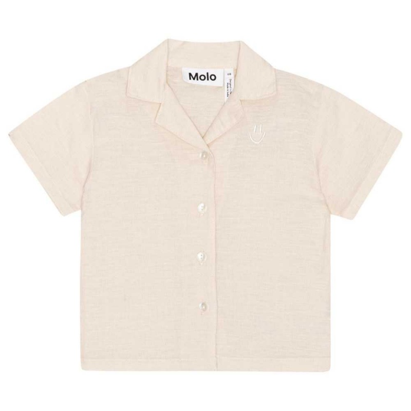 Molo Eyou Pojille T Shirts Tops Summer Sand | FI0001421