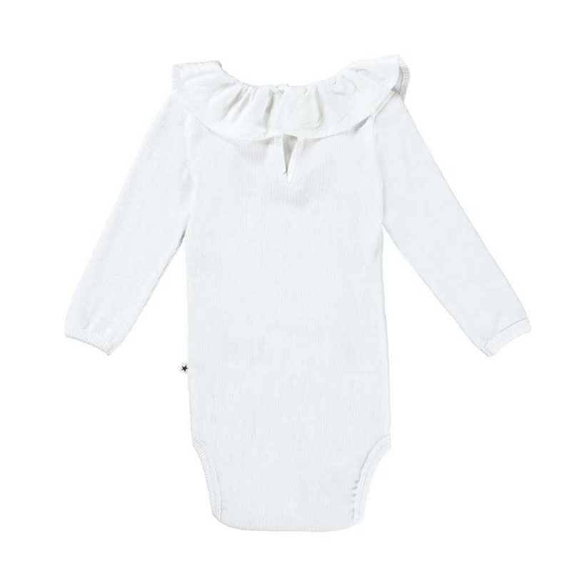 Molo Faye Tytöille Bodies Babysuits White | FI0001273