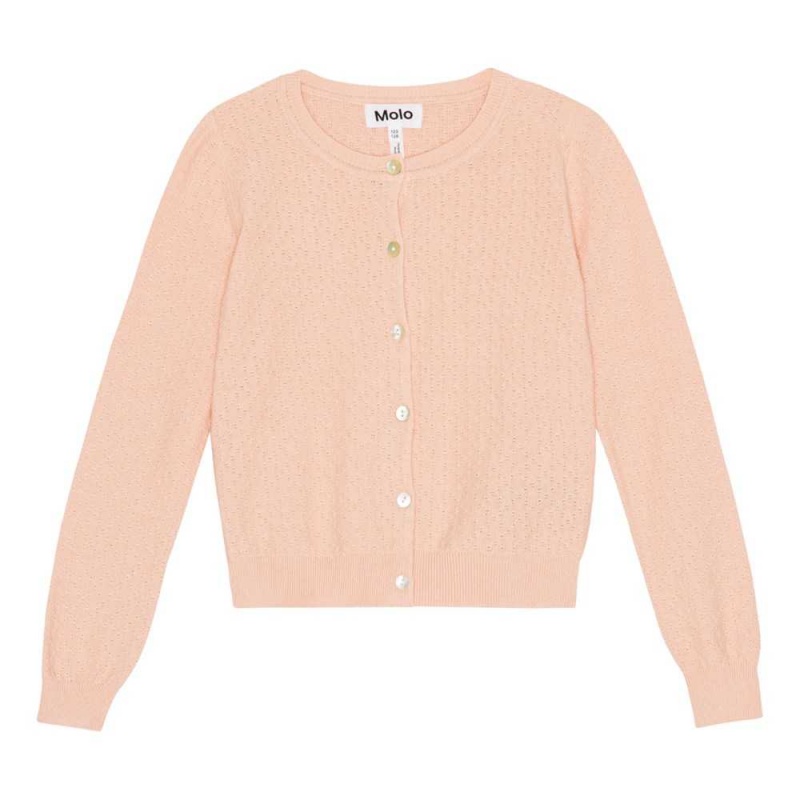 Molo Gala Tytöille Sweatshirts Cardigans Fluffy Rose | FI0000309