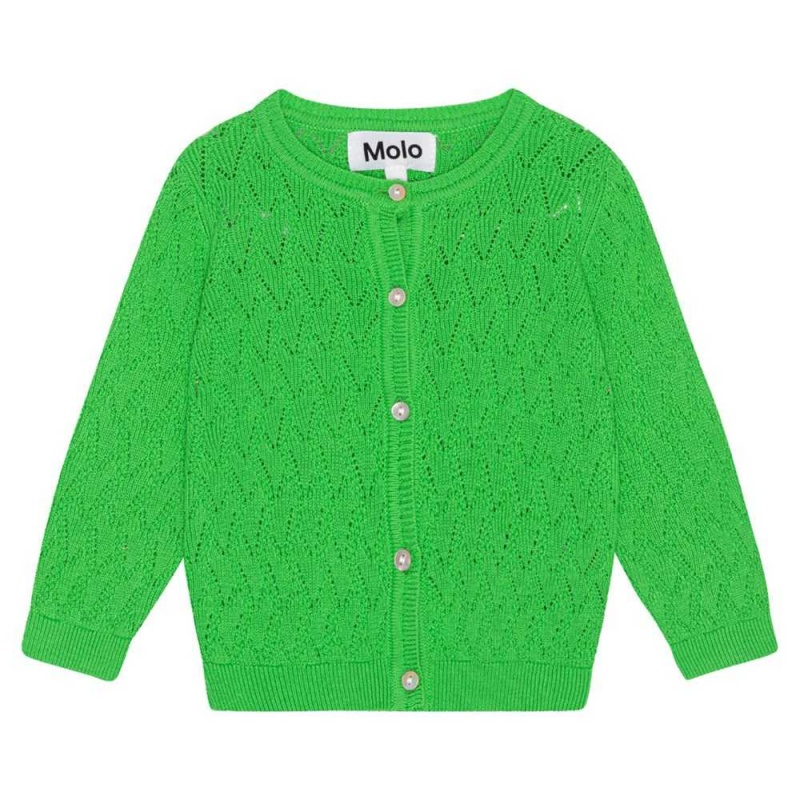 Molo Gilli Tytöille Sweatshirts Cardigans Classic Green | FI0001325