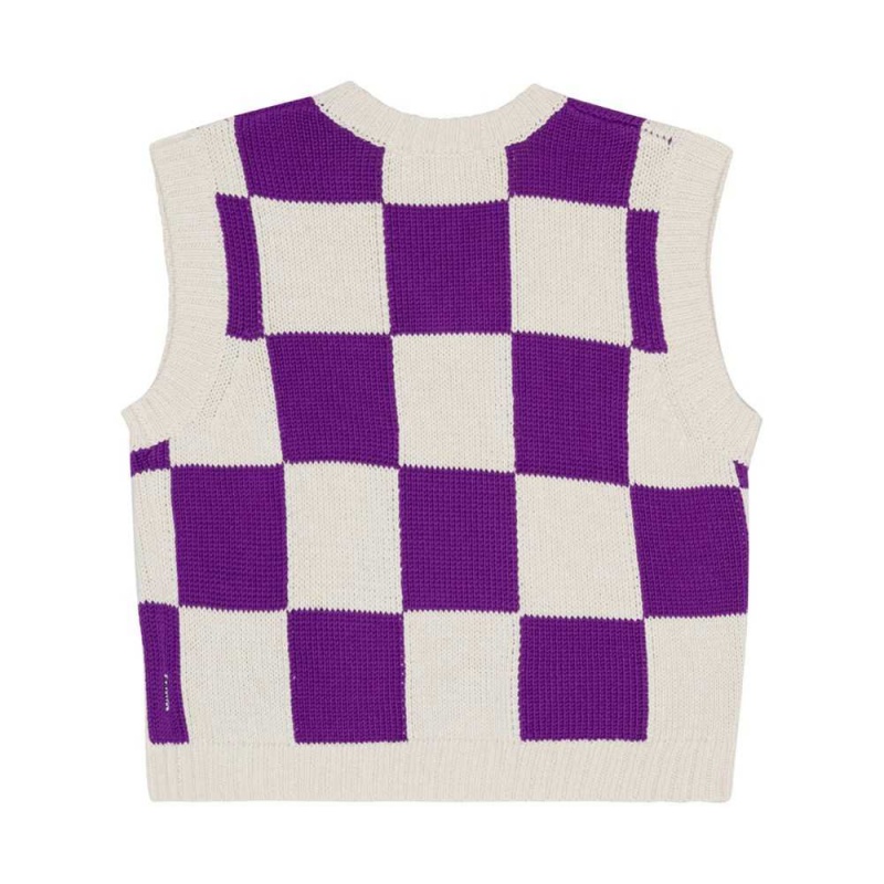 Molo Gitta Tytöille Sweatshirts Cardigans Purple Shell Check | FI0000311