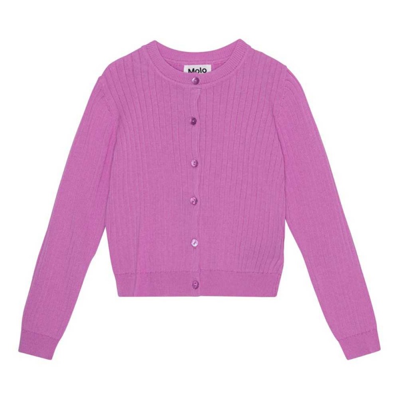 Molo Gloria Tytöille Sweatshirts Cardigans Purple Pink | FI0000301