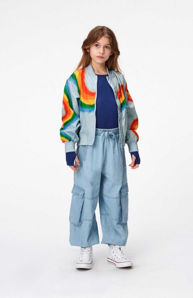 Molo Haliva Jackets & Coats Diagonal Rainbow | FI0000046