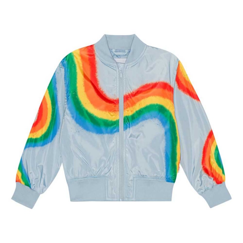 Molo Haliva Jackets & Coats Diagonal Rainbow | FI0000046