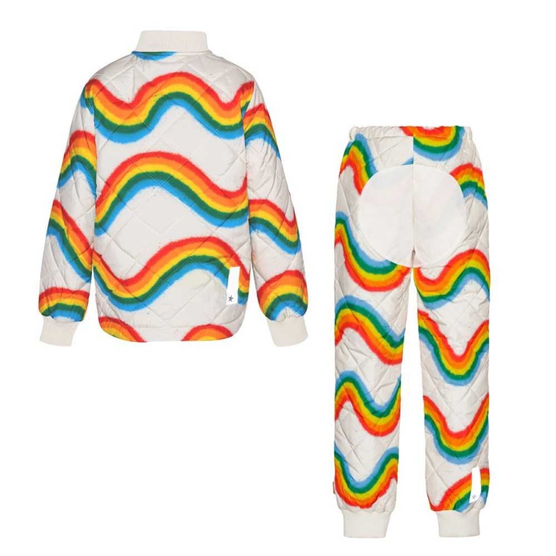 Molo Hawkins Fleece Softshell Rainbow Big | FI0000145