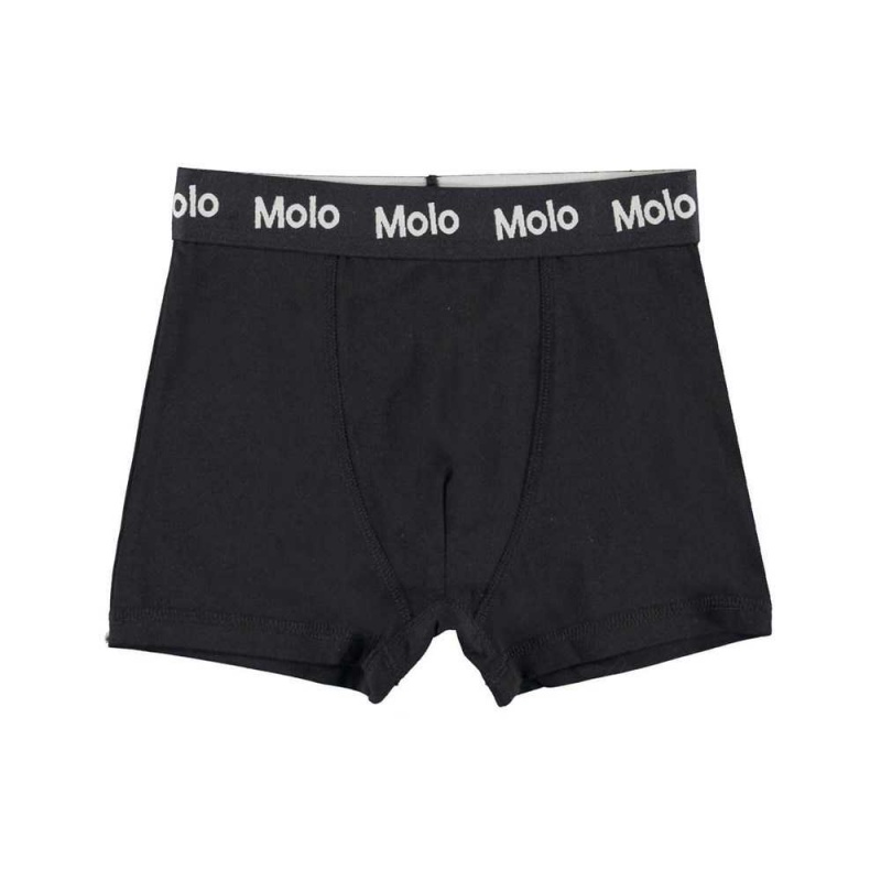 Molo Justin 2-pack Pojille Underwear Nightwear Black White | FI0000890