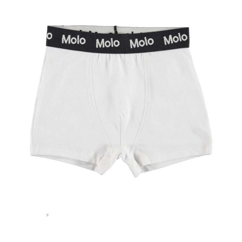 Molo Justin 2-pack Pojille Underwear Nightwear Black White | FI0000890