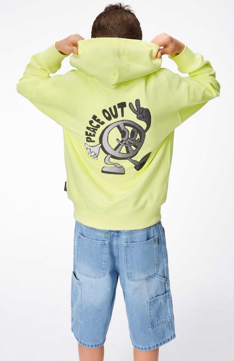 Molo Matt Pojille Sweatshirts Cardigans Sour Lemon | FI0000753