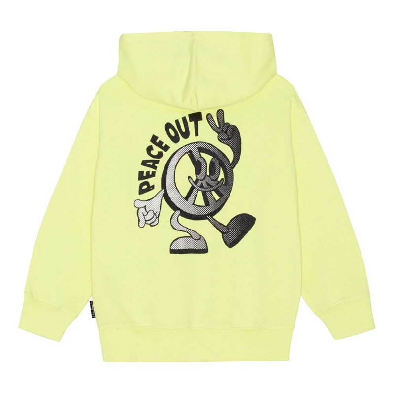 Molo Matt Pojille Sweatshirts Cardigans Sour Lemon | FI0000753