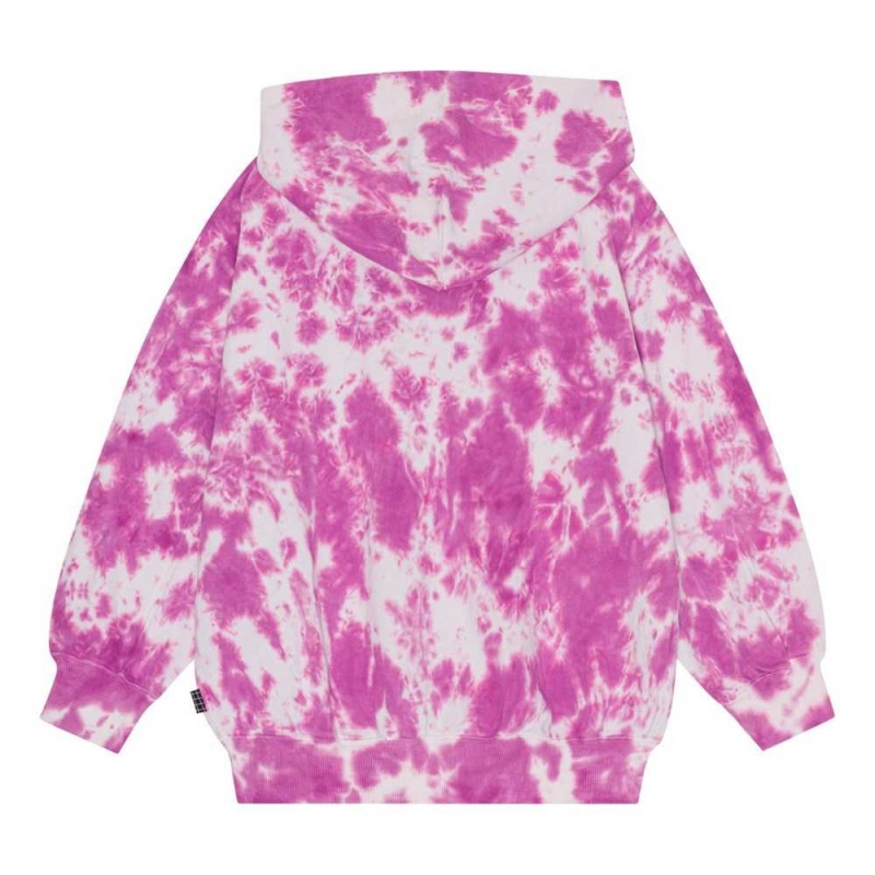 Molo Mazz Pojille Sweatshirts Cardigans Purple Pink Dye | FI0000745