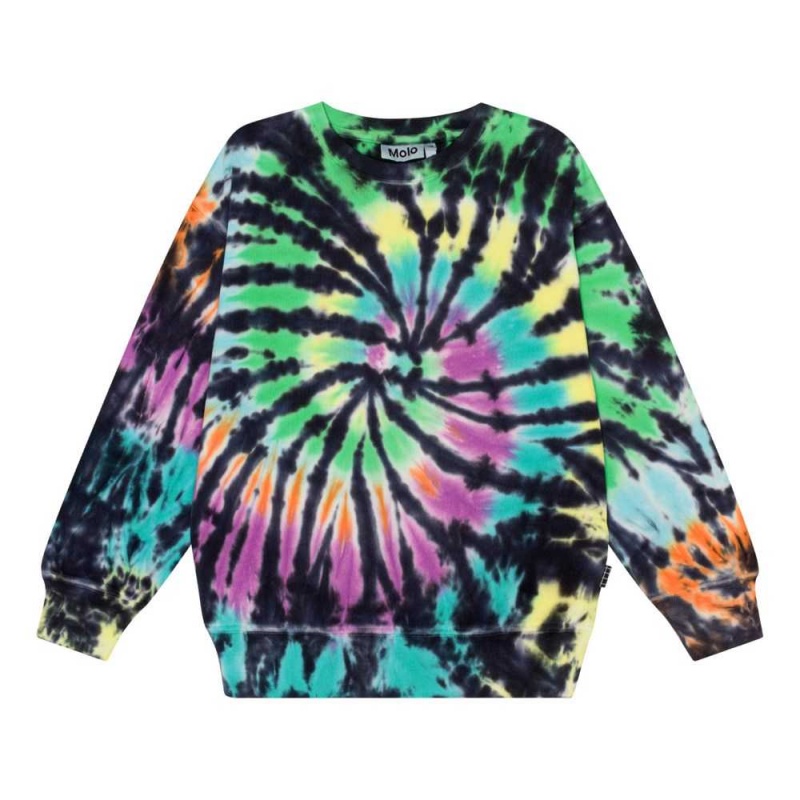 Molo Memphis Pojille Sweatshirts Cardigans Colourful Dye | FI0000744