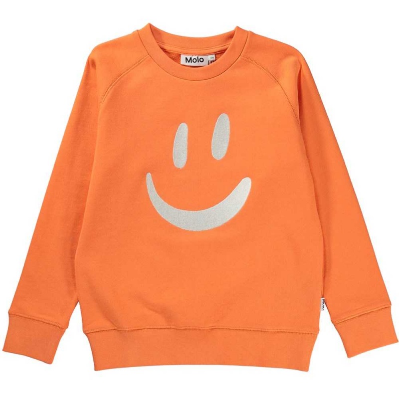 Molo Mike Pojille Sweatshirts Cardigans Ember | FI0000742