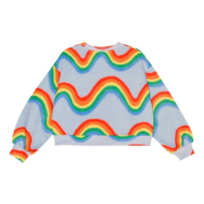 Molo Miki Tytöille Sweatshirts Cardigans Rainbow Waves | FI0000476