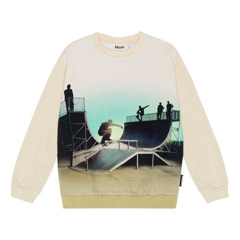 Molo Miksi Pojille Sweatshirts Cardigans Backlit Halfpipe | FI0000752