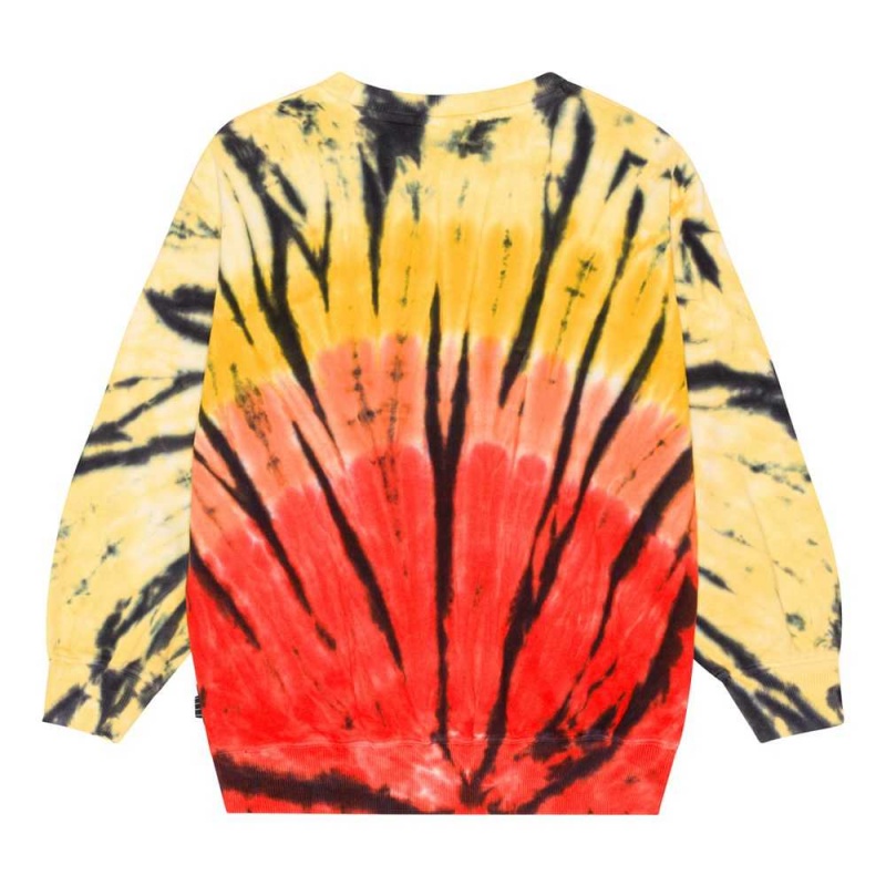 Molo Monti Pojille Sweatshirts Cardigans Fire Dye | FI0000766