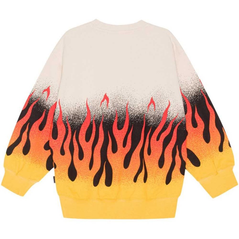 Molo Monti Pojille Sweatshirts Cardigans On Fire | FI0000765