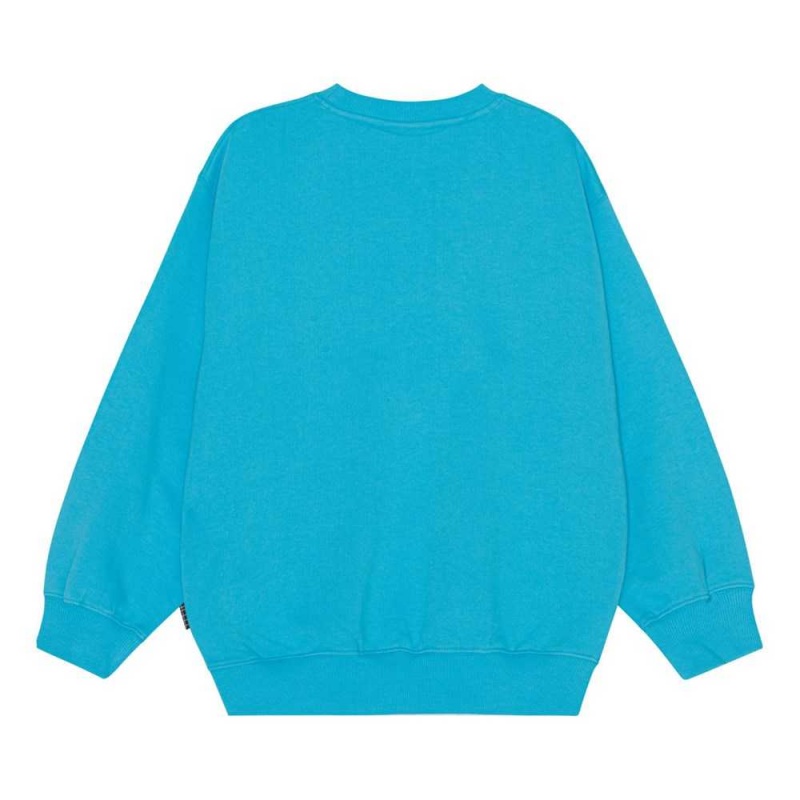 Molo Monti Pojille Sweatshirts Cardigans Turquoise Blue | FI0000764