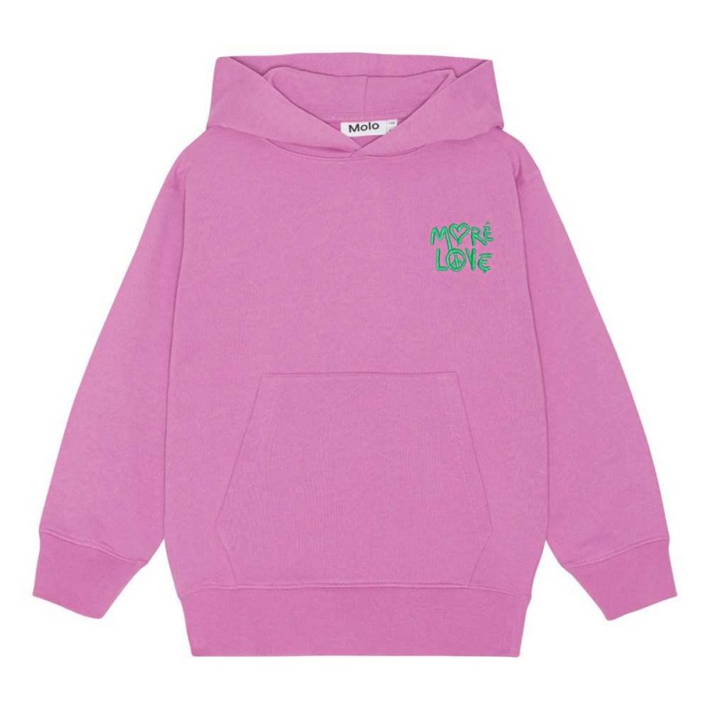 Molo Moz Pojille Sweatshirts Cardigans Purple Pink | FI0000748