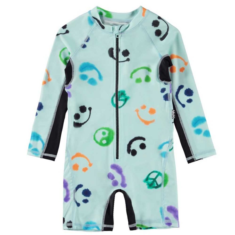 Molo Neka LS Rash guard suits Multi Smile | FI0001068