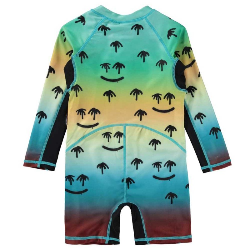 Molo Neka LS Rash guard suits Palm Spray | FI0001060