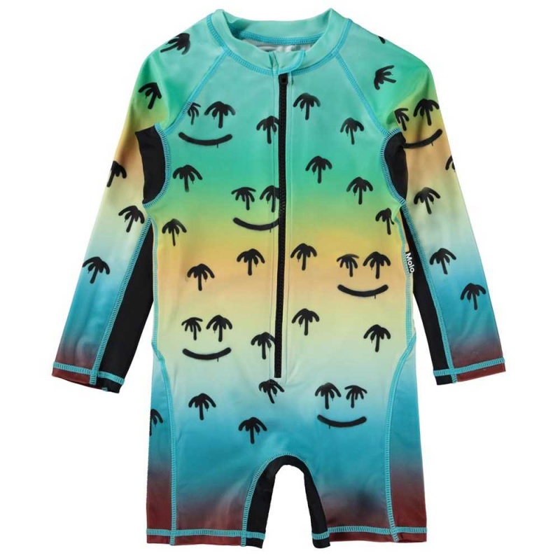 Molo Neka LS Rash guard suits Palm Spray | FI0001060