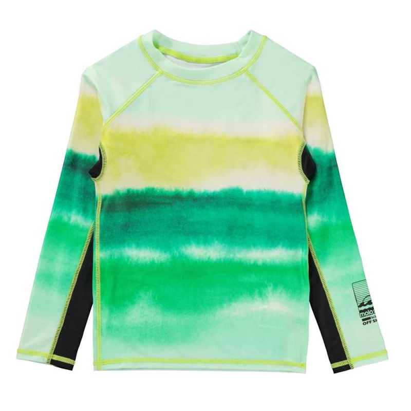 Molo Neptune LS Rash guards Aqua Green | FI0001104