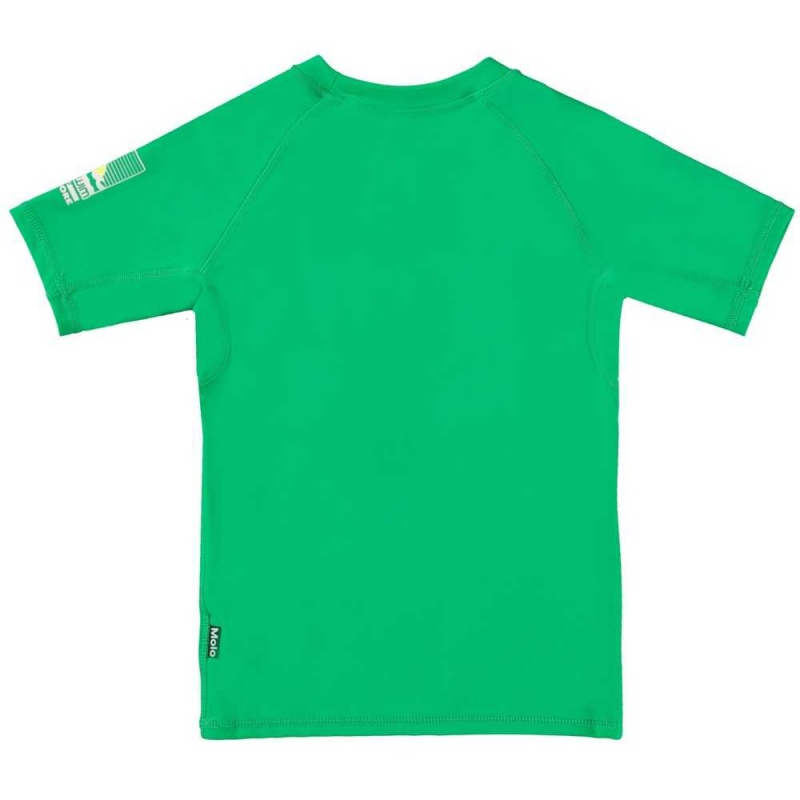 Molo Neptune Rash guards Bright Green | FI0001070