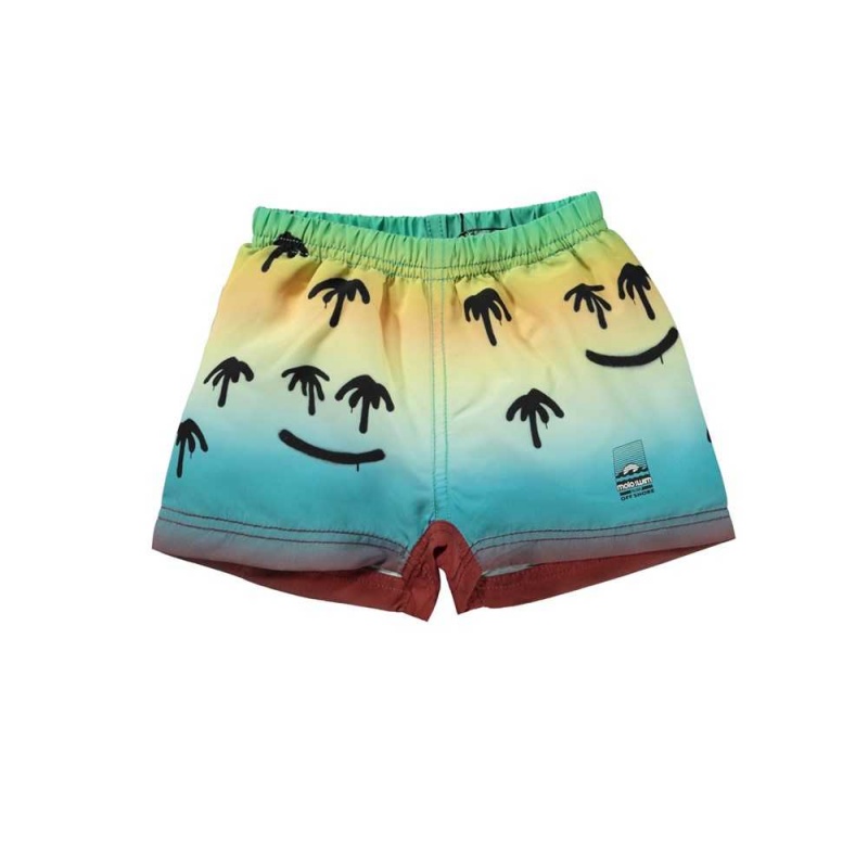 Molo Newton Swimshorts Palm Spray | FI0001118