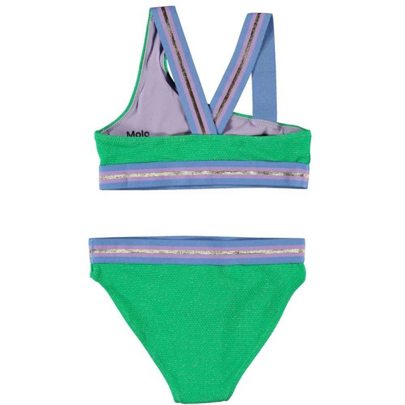 Molo Nicola Bikinis Bright Green | FI0001034