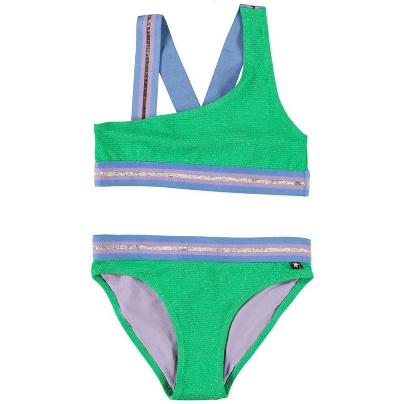 Molo Nicola Bikinis Bright Green | FI0001034