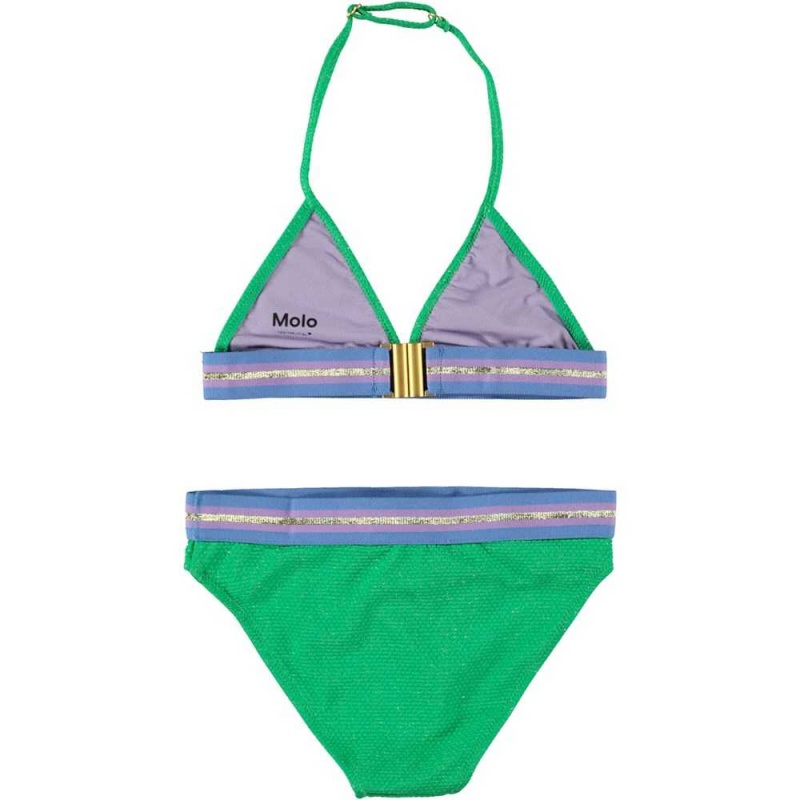 Molo Nicoletta Bikinis Bright Green | FI0001044