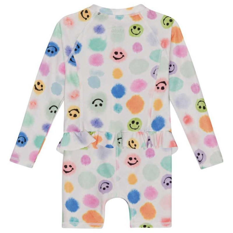 Molo Nigella Rash guard suits Painted Dots | FI0001067