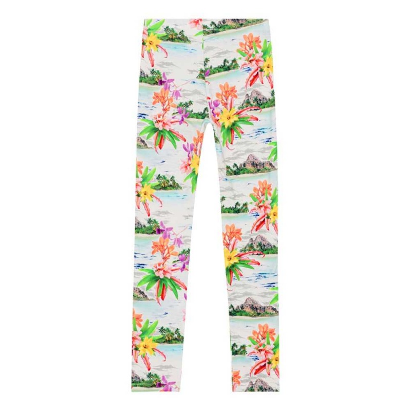 Molo Niki Tytöille Leggings Tropical Islands | FI0000319