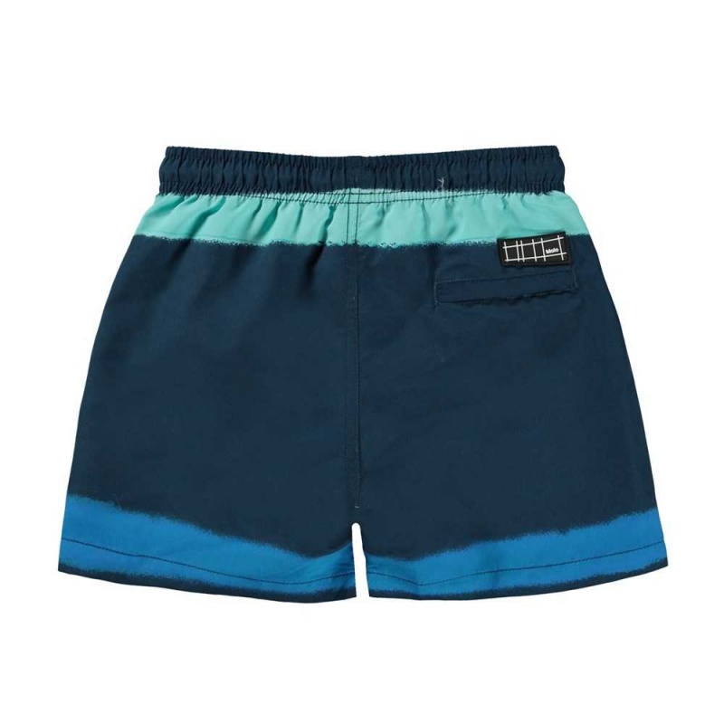 Molo Niko Swimshorts Spray On Navy | FI0001122