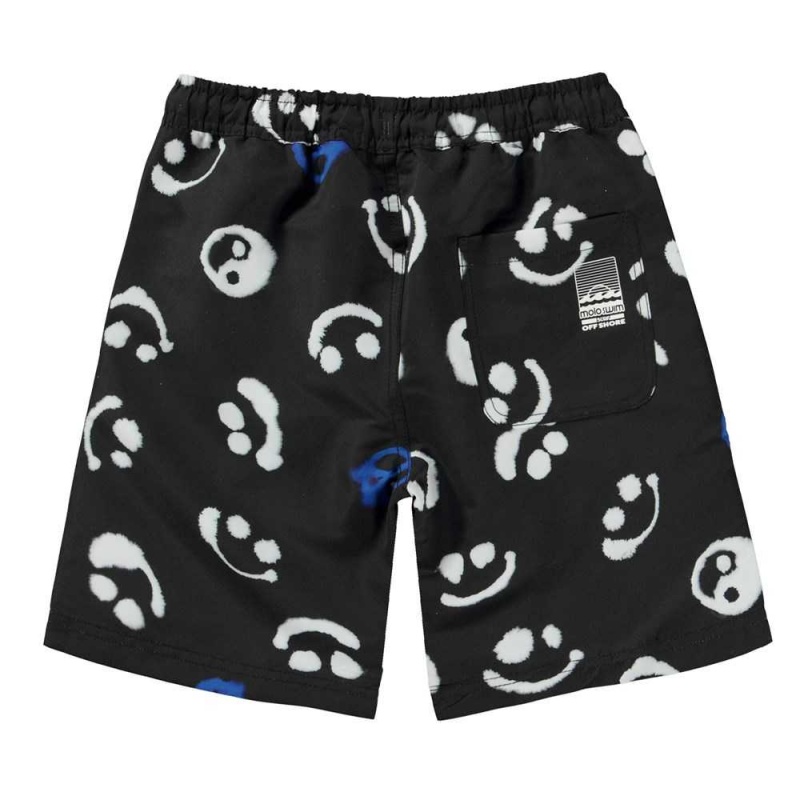 Molo Nilson Swimshorts Blue Signs | FI0001157