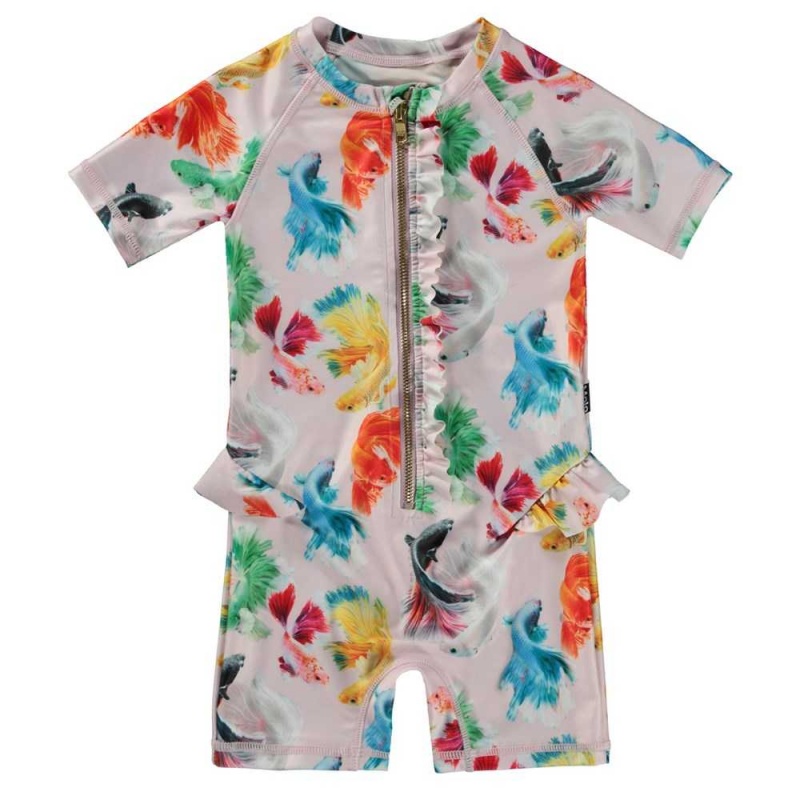 Molo Nolu Rash guard suits Betta Flowers | FI0001061