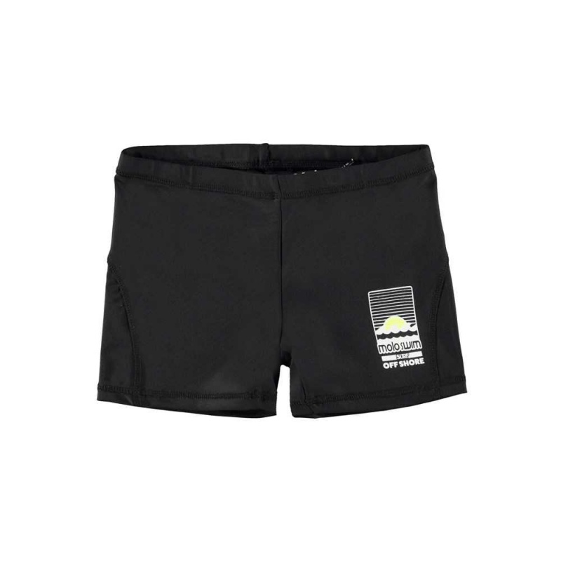 Molo Norton Solid Swimshorts Black | FI0001161