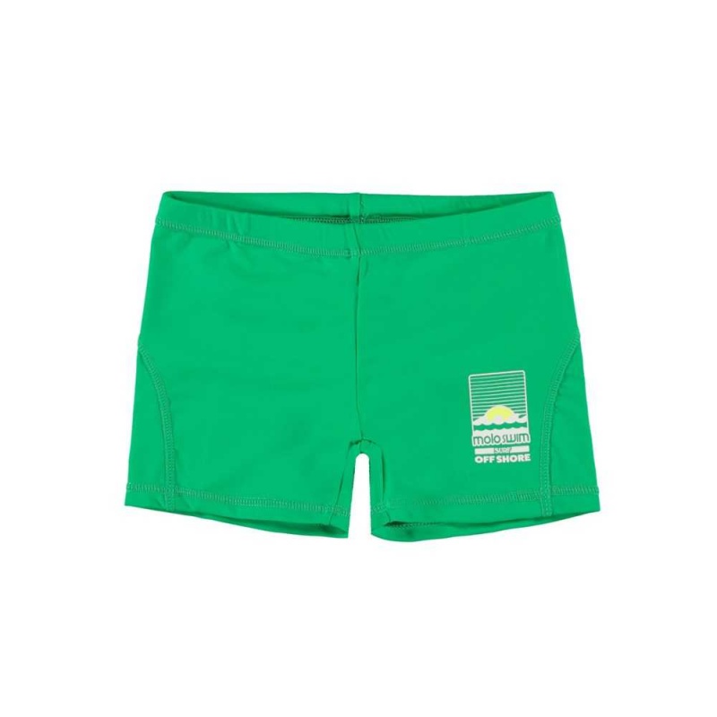 Molo Norton Solid Swimshorts Bright Green | FI0001109