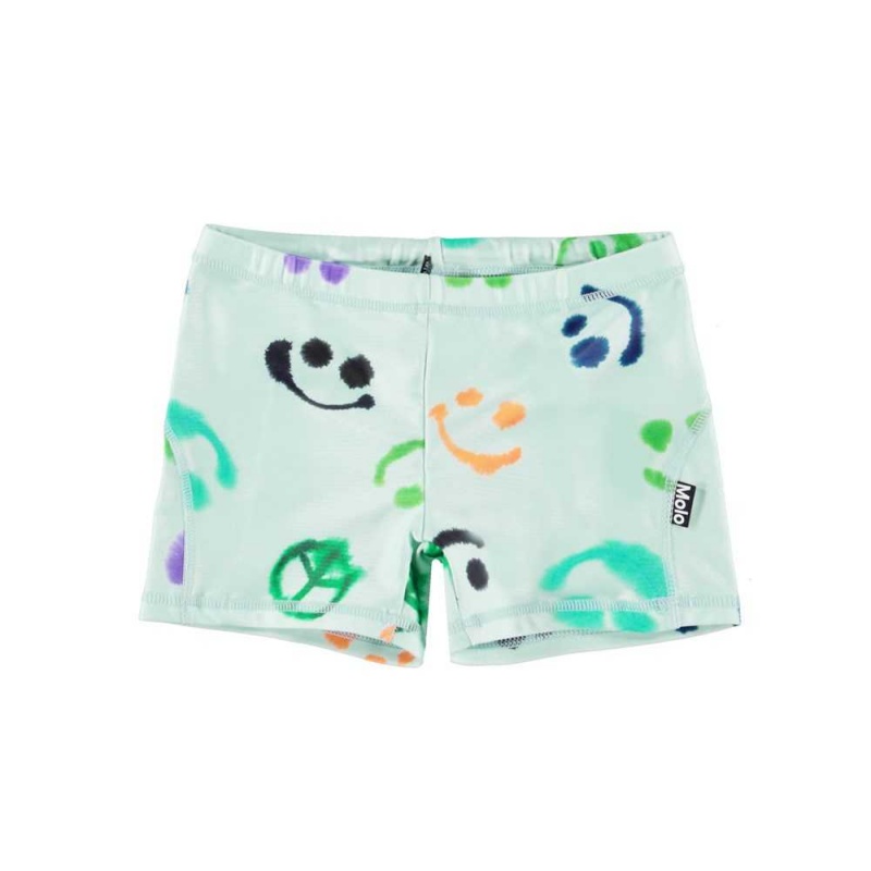 Molo Norton Swimshorts Multi Smile | FI0001171