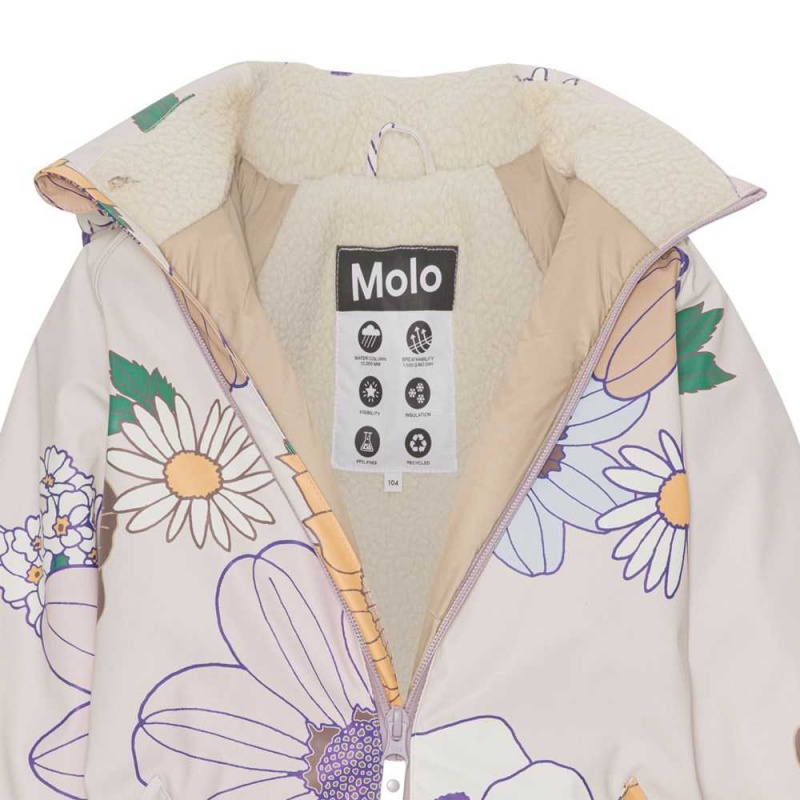 Molo Paco Snowsuits Retro Drawing | FI0000136